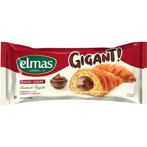 ELMAS Croissant GIGANT  mit Kakaofüllung 160g